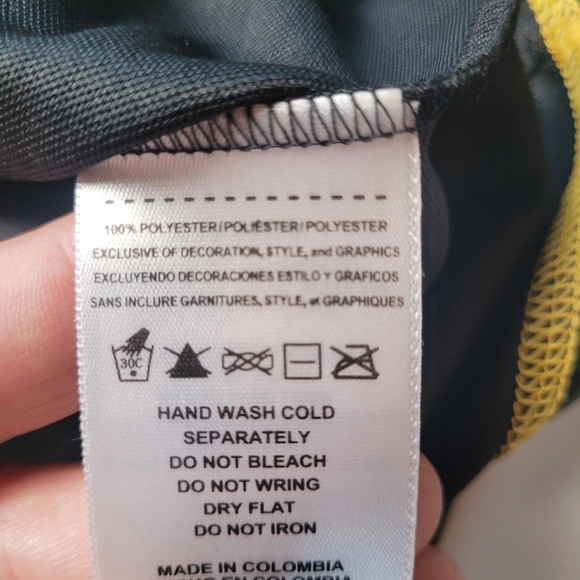 NWT Greenbay Packer NFL Team Apparel Short Sleeve Tee Black/White Women's M - Picture 8 of 11